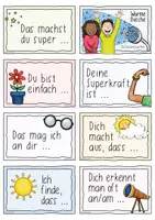 Aperçu - Jeux - Warme Dusche / Komplimente - Gesprächskarten DaF DaZ Deutsch - Page 1