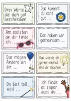 Aperçu - Jeux - Warme Dusche / Komplimente - Gesprächskarten DaF DaZ Deutsch - Page 2