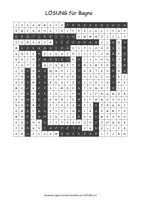 Vista previa - Hojas de trabajo - Ricerca di puzzle bagno ""Sopa de letras" italiano - página 1