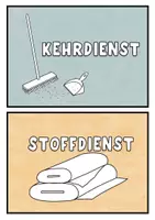 Vorschau - Bildkarten - Ämterplan/Dienste im Textilraum - Seite 3