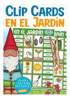 Vista previa - Juegos / Gamificación - en el jardín clip cards Español (primaria / E.L.E.) - Portada