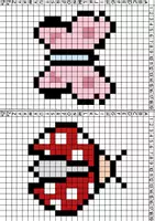 Vorschau - Arbeitsblätter - Kunst Grundschule, Pixelkunst für den Frühling - Seite 3