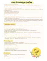 Vorschau - Arbeitsblätter - poetry , how to analyse poetry, skill files, useful phrases - Seite 3