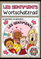 Vorschau - Mal- und Bastelvorlagen - WORTSCHATZRÄDER (Französisch) - SPARPAKET (wachsendes Paket) - Seite 1