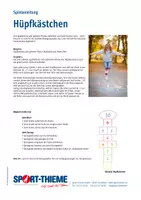 Vorschau - Stationenlernen - Sport-Thieme Hüpfkästchen Spielanleitung - Seite 1