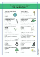 Vorschau - Arbeitsblätter - Environment Quiz: Freebie (Englisch) - Seite 1