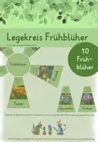Vorschau - Fördermaterial/Inklusion - Legekreis Frühblüher - 1.,2.,3., Klasse - Deckblatt