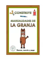 Vista previa - Manualidades / Dibujos para colorear - CONSTRUYE MANUALIDADES GRANJA CABALLO - Portada