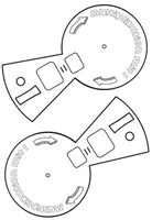 Vorschau - Mal- und Bastelvorlagen - Multiplikation - Bastelvorlage - Drehrad - das kleine Einmaleins üben - Seite 2