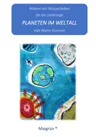 Vorschau - Arbeitsblätter - PLANETEN IM WELTALL Kalt Warm Kontrast Unterstufe - Deckblatt