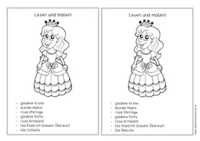 Vorschau - Arbeitsblätter - Lese-Mal-Bilder FASCHING 1.-3. Klasse - Seite 2