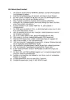 Vorschau - Merkblätter - 20 Fakten über Fussball als Einführung - Deckblatt