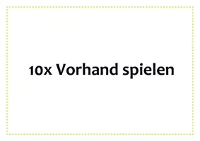 Vorschau - Stationenlernen - Badminton Zähnerli - Deckblatt