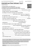 Vorschau - Arbeitsblätter - Arbeitsblätter "Subtropen" + Lösung & MP3 + Mindmap - Deckblatt