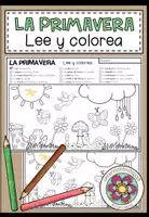 Vorschau - Arbeitsblätter - LA PRIMAVERA (Frühling) - Lee y colorea (Lesen und Malen) - Deckblatt