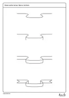 Vorschau - Mal- und Bastelvorlagen - Banner zeichnen (Schritt-für-Schritt-Anleitung) - Seite 3