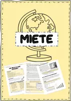 Vorschau - Unterrichtsreihen - Materialpaket Allgemeinwissen - Miete/Steuern/Versicherung - Seite 1