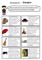 Aperçu - Feuilles d'exercices - Mini Tour d'Europe : l'Espagne - Page 2