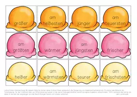 Vorschau - Präsentationen/Tafelbilder - Adjektive Steigern - Seite 3