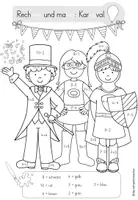 Vorschau - Arbeitsblätter - Karneval/Fasching - verschiedene Arbeitsblätter - Seite 2