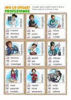 Aperçu - Jeux - profesiones jeu Espagnol No lo digas! - Page 2