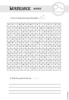Vorschau - Arbeitsblätter - Word Search: Weather (4-fach differenziert) - Seite 2