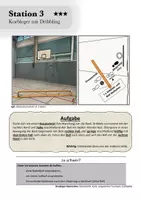 Vorschau - Stundenentwürfe - Stationskarten Korbleger Basketball + Verlaufsplan + differenziert - Seite 3