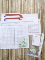 Aperçu - Préparation de séquence / Séquence complète - Mémorisation de la soustraction Montessori Calcul Mental - Page de couverture