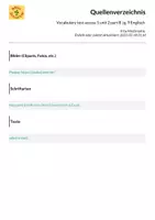 Vorschau - Test - Vocabulary test access 5 unit 2 part B Jg. 9 Englisch - Seite 1