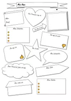 Vorschau - Arbeitsblätter - Figuren Steckbrief für jede Lektüre - als PDF & Word - Seite 2
