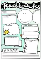 Vorschau - Arbeitsblätter - Feedback for the teacher - Feedbackbogen - Deckblatt