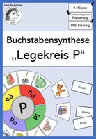 Vorschau - Fördermaterial/Inklusion - Buchstabensynthese: „Legekreis P“ - Deckblatt