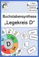 Vorschau - Fördermaterial/Inklusion - Buchstabensynthese: „Legekreis D“ - Deckblatt