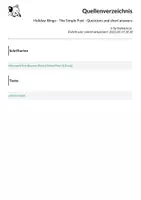 Vorschau - Arbeitsblätter - Holiday-Bingo - The Simple Past - Questions and short answers - Seite 2