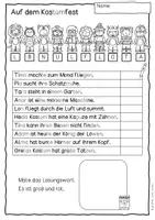 Vorschau - Unterrichtsreihen - Lesen, schreiben & malen Fasching / Karneval - Seite 2