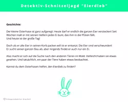 Vorschau - Stundenentwürfe - Detektiv-Schnitzeljagd, Detektiv-Spiel "Ostern" - Seite 2