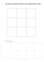 Vorschau - Arbeitsblätter - Frühblüher Hörpuzzle Lesepuzzle - Hörverstehen, Lesen, Wortschatz, Präpositionen, mit Mp3, Distanzunterricht - Seite 3