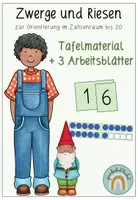 Vorschau - Arbeitsblätter - Materialpaket Zwerge und Riesen - Deckblatt