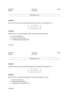 Vorschau - Klassenarbeiten - Klausur Q1 Analysis Steckbriefaufgaben Gauß - Deckblatt