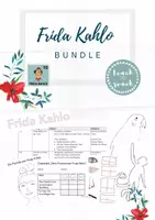 Vorschau - Stundenentwürfe - Bundle Unterrichtseinheit Frida Kahlo - Deckblatt