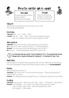 Vorschau - Arbeitsblätter - How to write an e-mail - mit Lösung - ZP10 - formal&informal - Seite 2