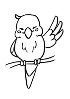 Vorschau - selbst erstellte Cliparts/Grafiken - Klassentier Papagei Charlie / Papageiklasse - Ausmalbilder - Seite 3