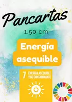 Vista previa - Decoración del aula - ODS 7. Energía asequible Pancarta - Portada
