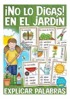Aperçu - Jeux - No lo digas! en el jardín juego Español / jeu Espagnol - Page de couverture