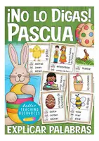 Vista previa - Juegos / Gamificación - PASCUA / primavera ¡No lo digas! juego Español / E.L.E. - Portada