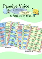 Aperçu - Cartes d'exercices - Feuilles en tandem Passive Voice - Anglais - Page de couverture