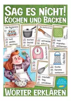 Aperçu - Jeux - Sag es nicht! Kochen und backen Deutsch / Allemand - Page de couverture