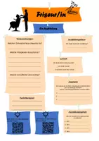 Vista previa - Hojas de trabajo - Perfil de la profesión "peluquero/a" (alemán) - página 1