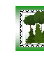 Vista previa - Decoración del aula - Los arboles Pancarta 1.50 cm de largo - página 1