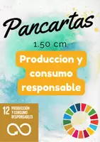 Vista previa - Decoración del aula - ODS 12. Producción y consumo responsable - Portada